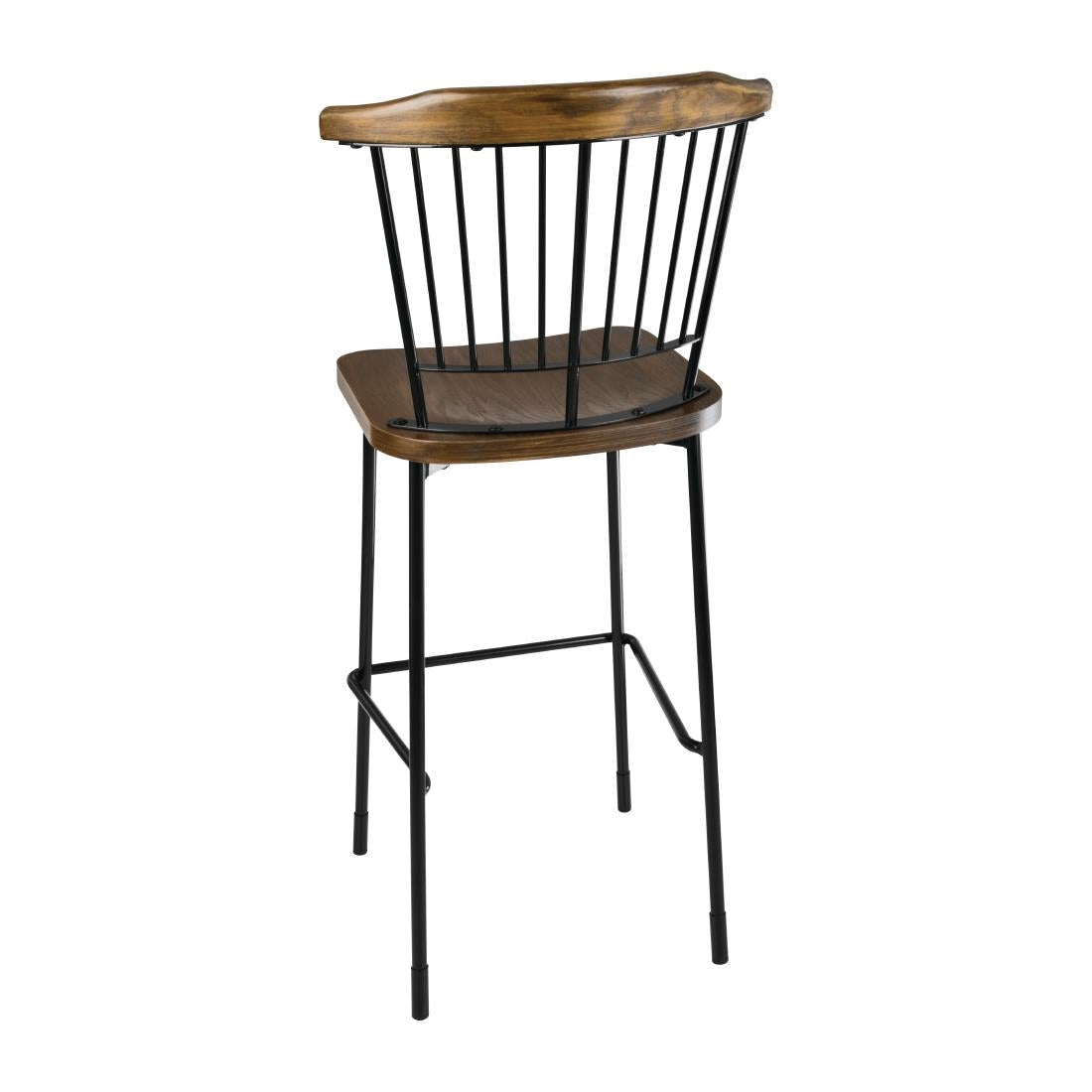 FB873 Bolero Scandi hoge barkrukken zwart (2 stuks)