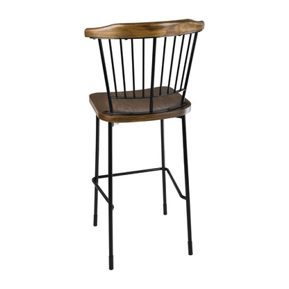 FB873 Bolero Scandi hoge barkrukken zwart (2 stuks)