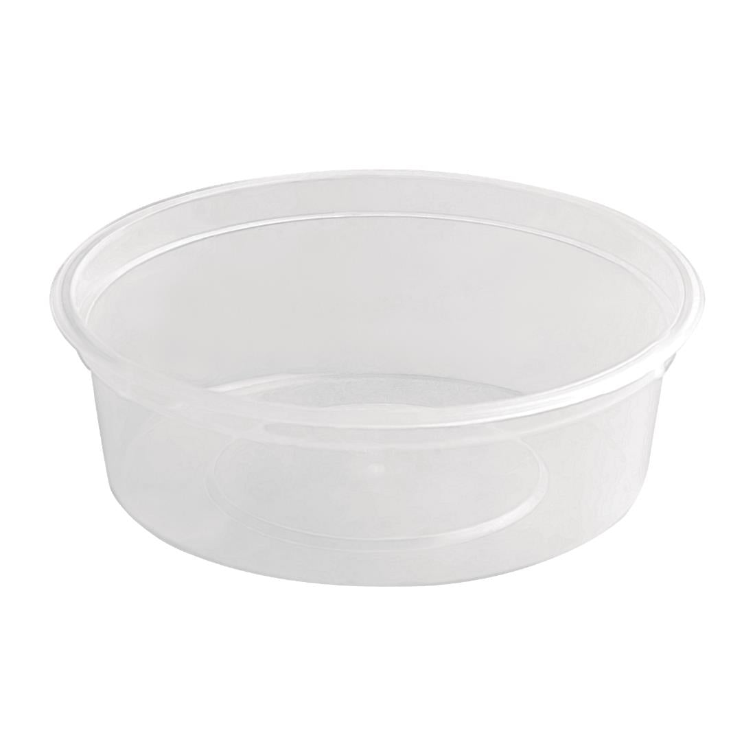 CT285 Fiesta recyclebare plastic magnetronbestendige delicatessenpotten 50ml (100 stuks)