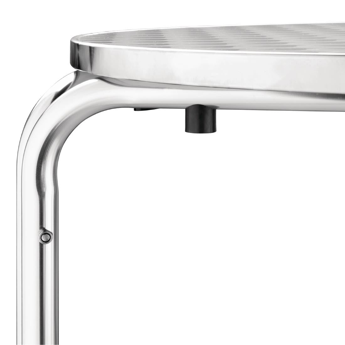 CG836 Bolero ronde RVS bistrotafel 70cm