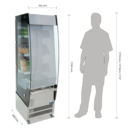 CD239 Polar G-serie multideck display koeling 220Ltr