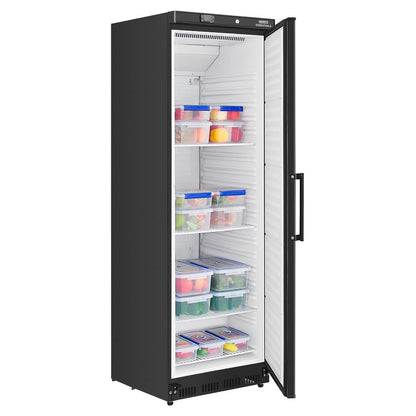 JB198 Nisbets Essentials Staande koelkast Zwart 400Ltr