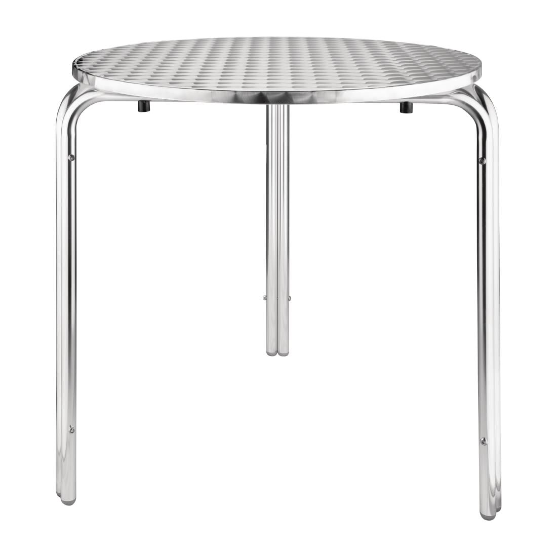 CG836 Bolero ronde RVS bistrotafel 70cm