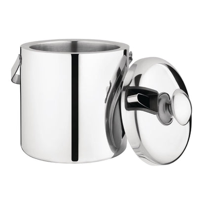L279 Olympia ijsemmer met deksel en tang 1,23Ltr