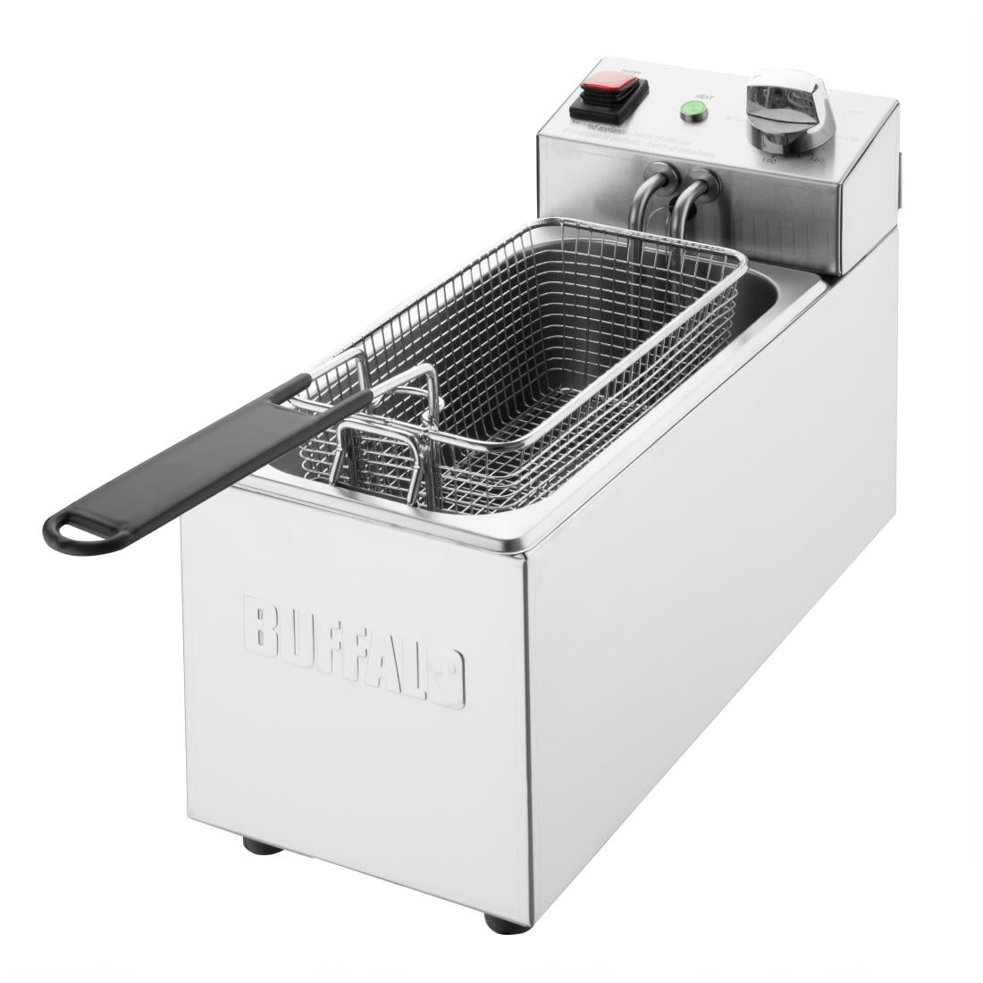 CU614 Buffalo Enkele Friteuse 3Ltr 2000W