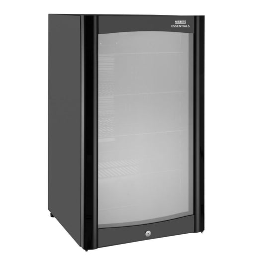 HY599 Nisbets Essentials Enkele Deur Barkoeler 98Ltr