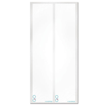 FB282 Puracycle herbuikbare blanco flesetiketten (25 stuks)