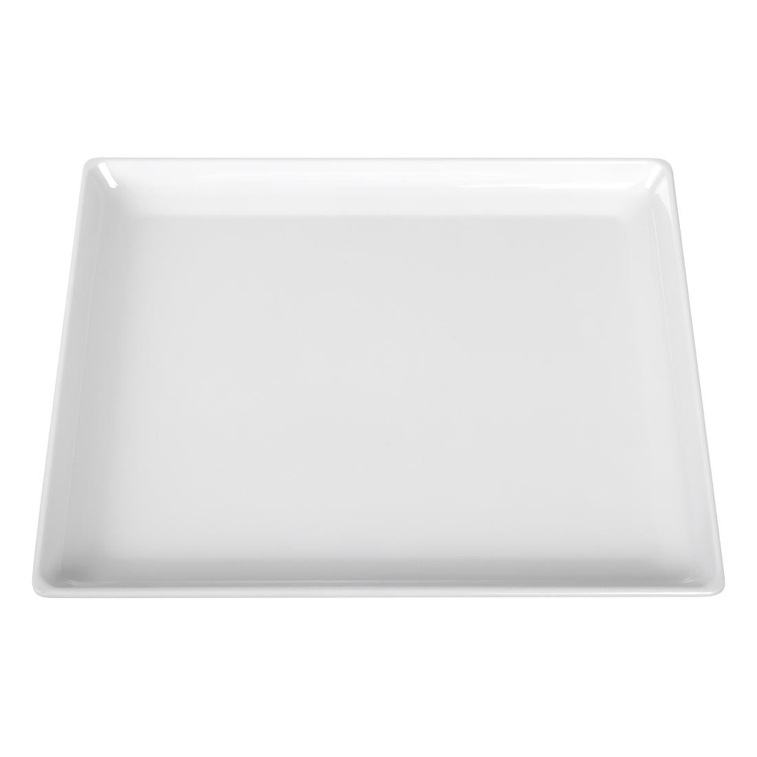 GF076 APS Float platte melamine schaal wit GN 1/2
