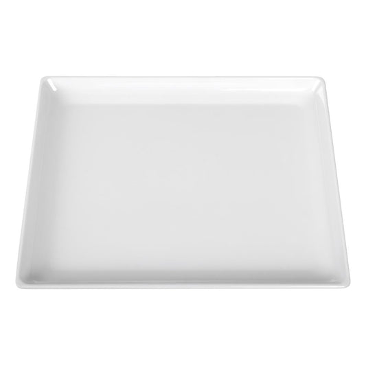 GF076 APS Float platte melamine schaal wit GN 1/2