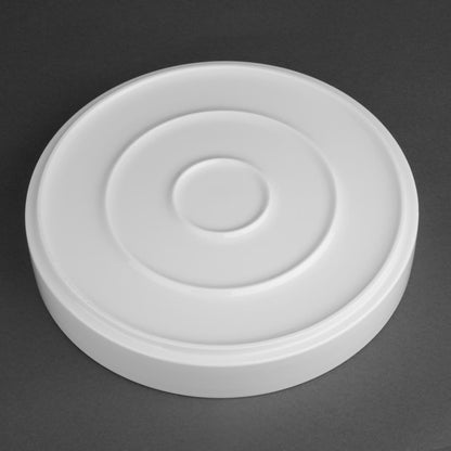 CK072 Olympia Whiteware Kom Met Platte Wanden - 270mm (4 Stuks)