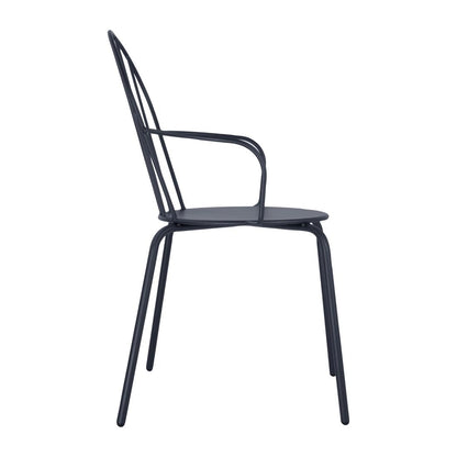 HZ358 Bolero Adeline Armstoelen Leisteenblauw (4 stuks)