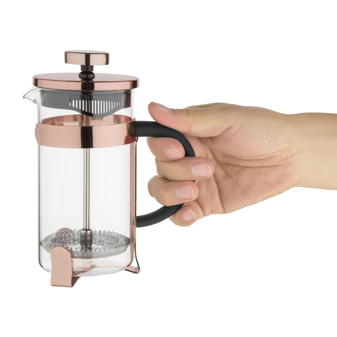 DR745 Olympia moderne cafetière koperkleur 35cl