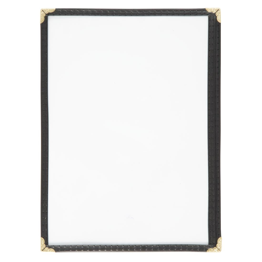 E290 Olympia American Style menuhouder A5 zwart enkel