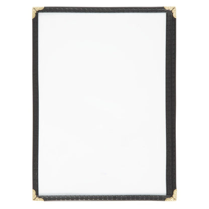 E290 Olympia American Style menuhouder A5 zwart enkel