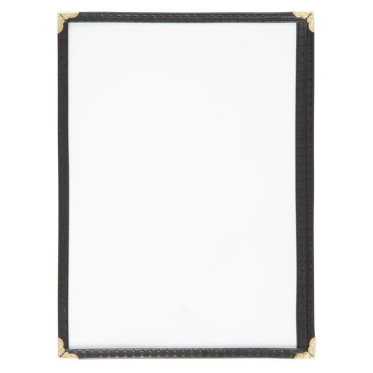E290 Olympia American Style menuhouder A5 zwart enkel