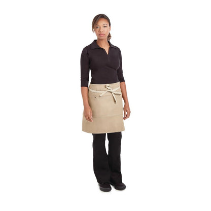 BB019 Chef Works Urban Austin Denim standaard sloof beige