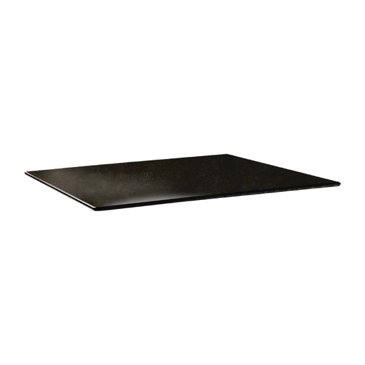 DR989 Topalit Smartline rechthoekig tafelblad Cyprus metal 120x80cm