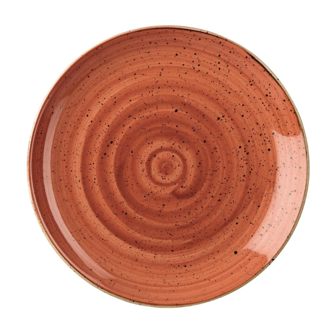 DK536 Churchill Stonecast Spiced Orange Evolve Coupe Bord 26cm (12 stuks)