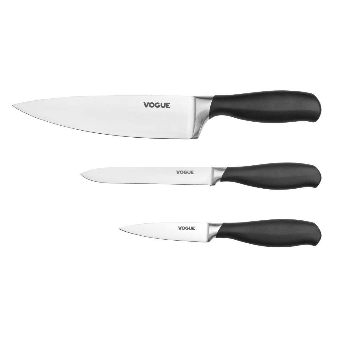SA613 Vogue voorbewerken als een pro 3-delige set messen met zachte grip