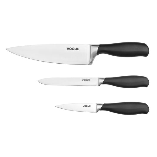 SA613 Vogue voorbewerken als een pro 3-delige set messen met zachte grip