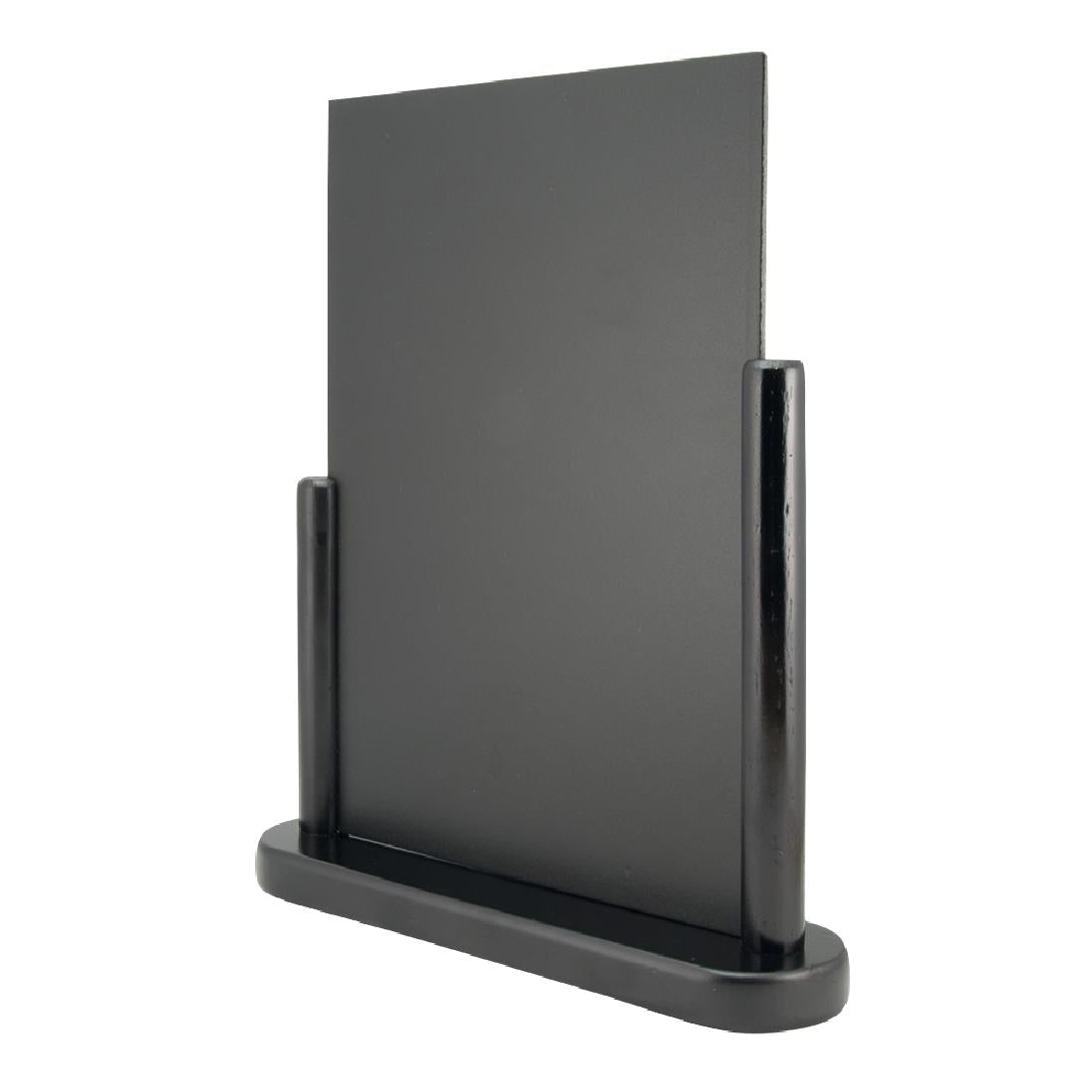CU902 Securit Elegant groot tafelkrijtbord Hout met zwarte lakafwerking