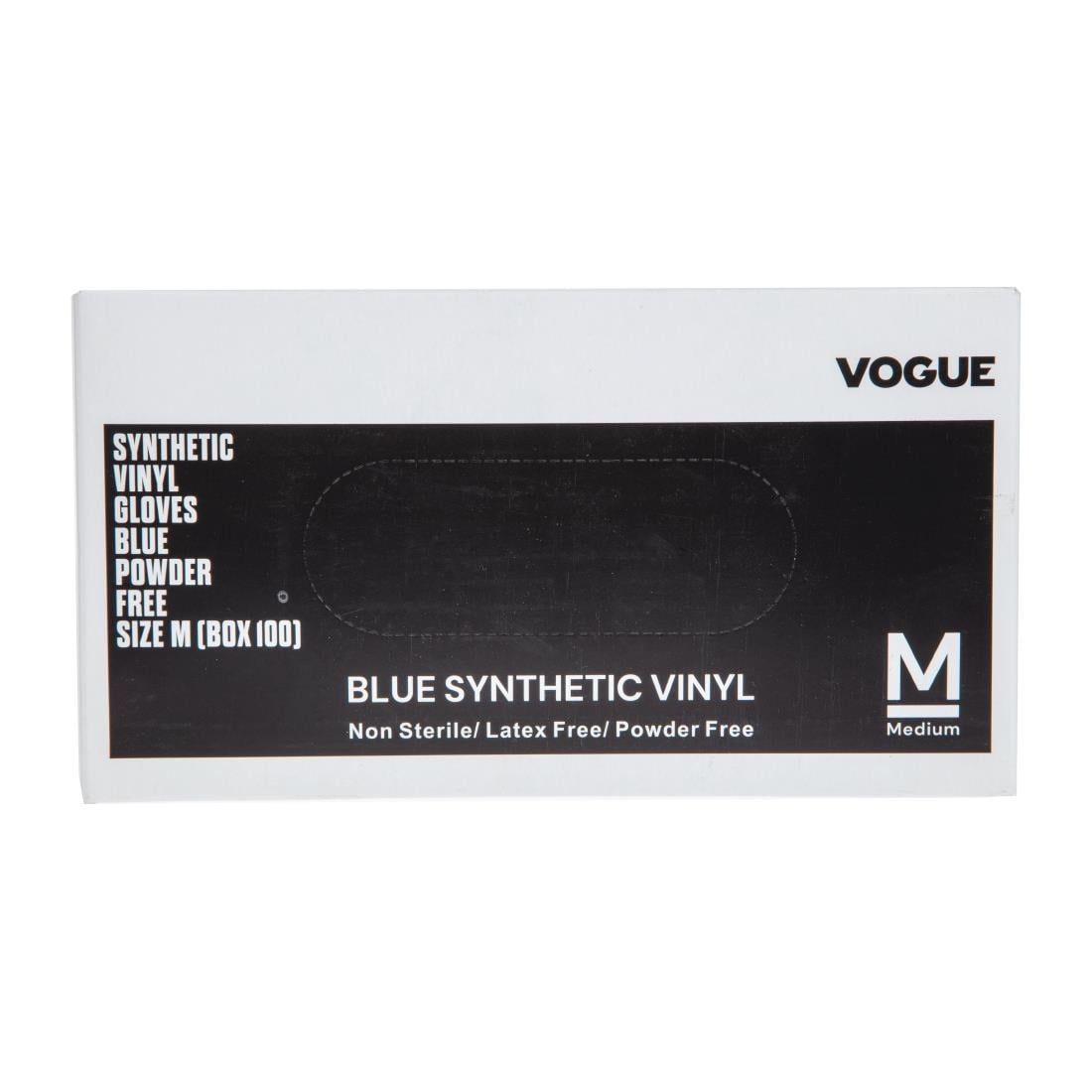 CF403-L Hygiplas vinyl handschoenen blauw poedervrij L (100 stuks)