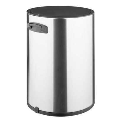 HT479 Jantex Ronde Geborsteld Stalen Pedaalemmer 6Ltr