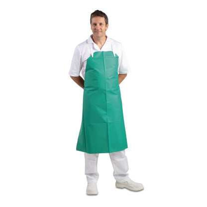 A590 Whites PVC nylon halterschort groen