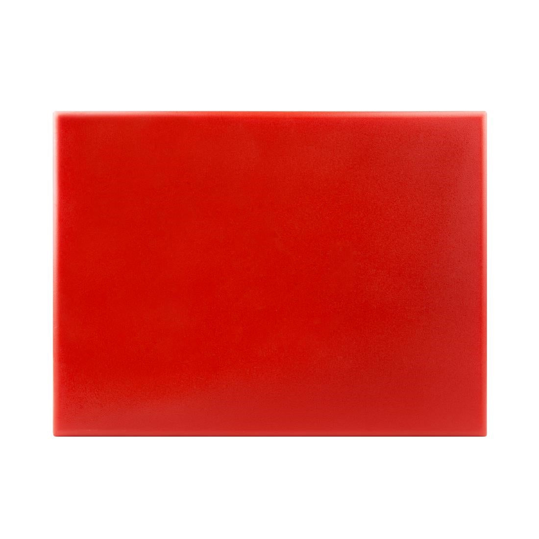 J047 Hygiplas HDPE snijplank rood 600x450x25mm