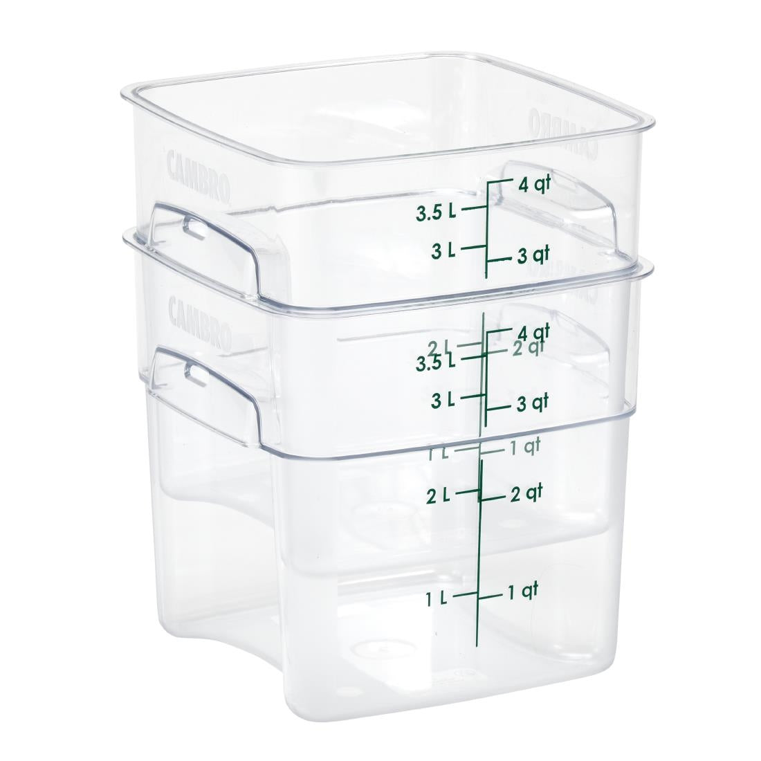 CU137 Cambro FreshPro Camsquare voedselbewaarbak 3,8Ltr