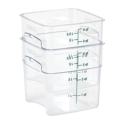 CU137 Cambro FreshPro Camsquare voedselbewaarbak 3,8Ltr