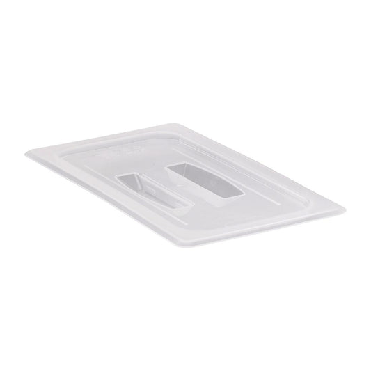 CJ642 Cambro GN 1/3 polypropyleen deksel met handvat transparant
