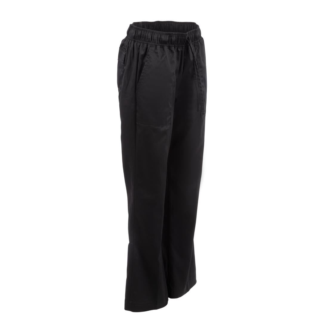 A431-S Chef Works Executive dames pantalon zwart S