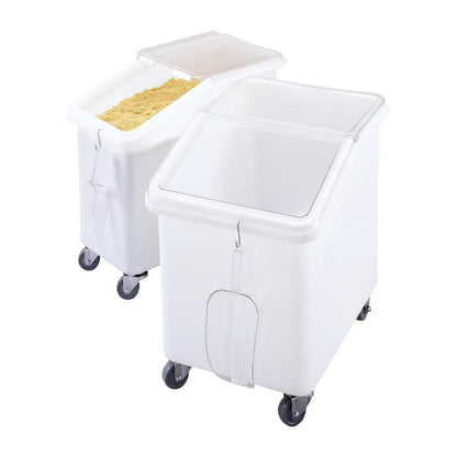 DB127 Cambro mobiele ingrediëntenbak wit 140Ltr