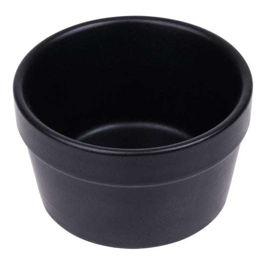DK830 Olympia stapelbare ramekin mat zwart 77x45mm (6 stuks)