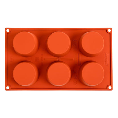 N933 Pavoni Formaflex siliconen bakvorm 6 muffins