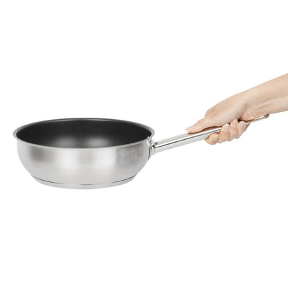 FC099 Vogue Platinum Plus RVS anti-aanbak inductie sauteuse 24cm