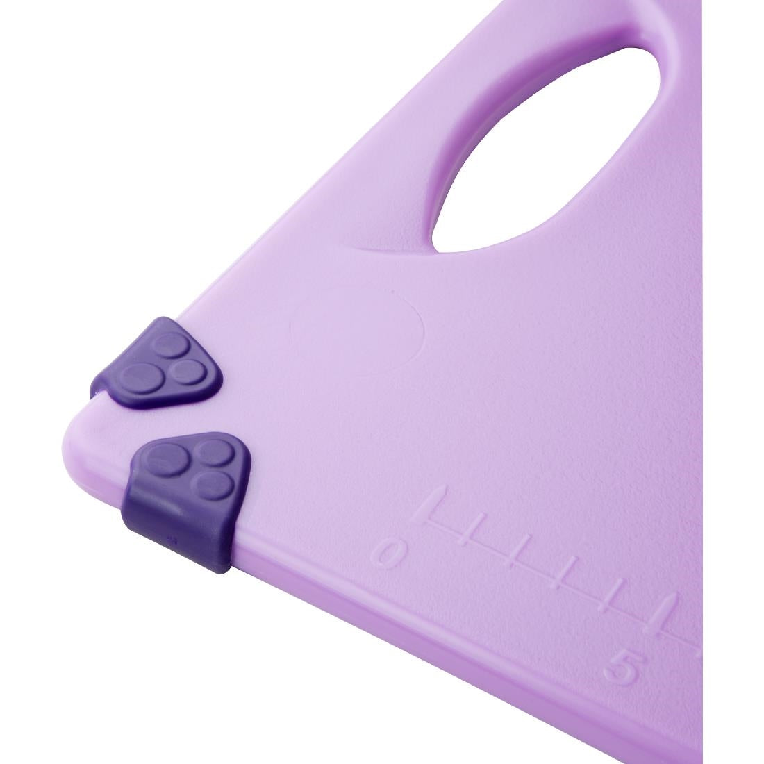 HW002 Hygiplas Commerciële Grip Snijplank Paars 458X306Mm
