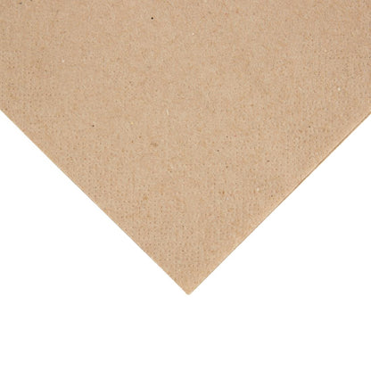 FE217 Fiesta Recyclable servetten 1/4 vouw gerecycled kraftpapier 240mm (4000 stuks)