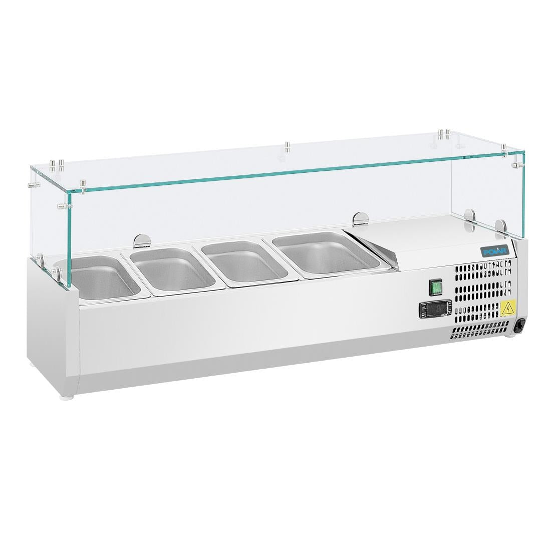 GD875 Polar G-serie opzetkoelvitrine 3x GN 1/3 en 1x GN 1/2