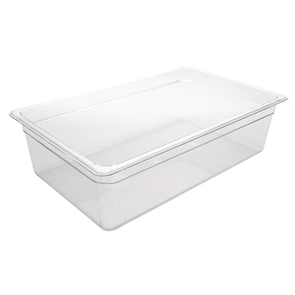 U226 Vogue polycarbonaat 1/1 gastronorm container 150mm doorzichtig