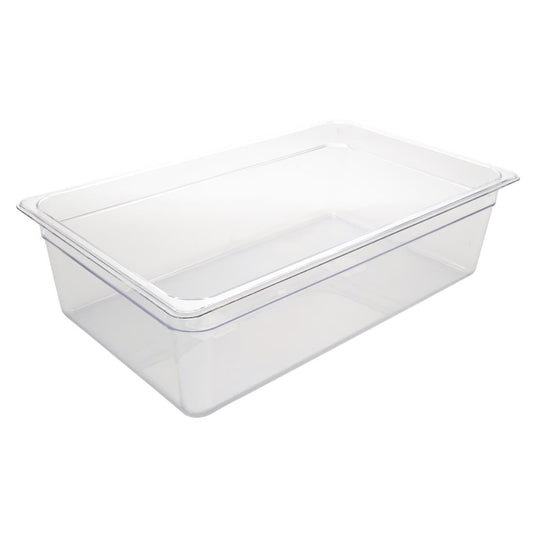 U226 Vogue polycarbonaat 1/1 gastronorm container 150mm doorzichtig