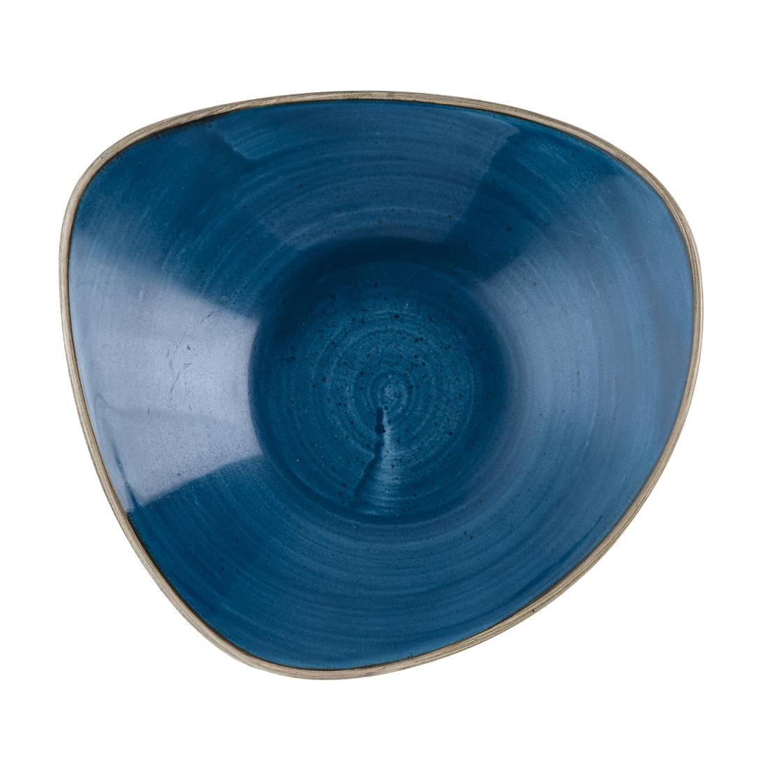 HR389 Churchill Stonecast Java Blue Lotus Kom 22.9cm (12 stuks)