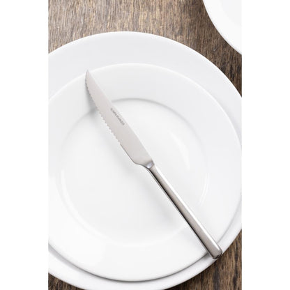 C161 Olympia RVS steak- en pizzamessen (12 stuks)