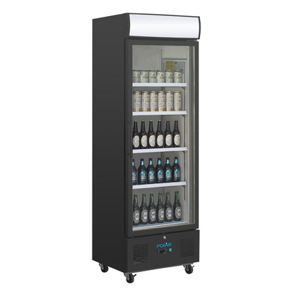 GH427 Polar G-Series Rechtopstaande Display Koeling 368Ltr Zwart