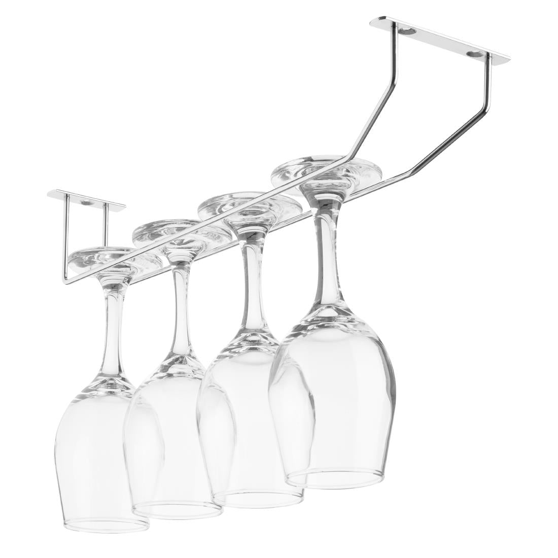 CE307 Olympia glazenrek verchroomd 40,5cm