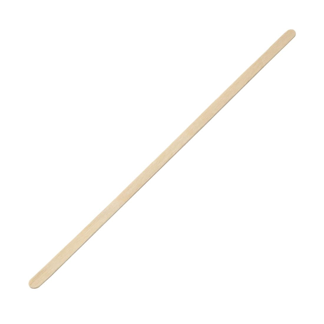 DK390 Fiesta Compostable biologisch afbreekbare houten roerstaafjes 19cm (1000 stuks)