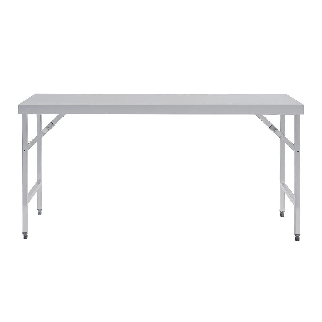 CB906 Vogue inklapbare RVS werktafel 180cm