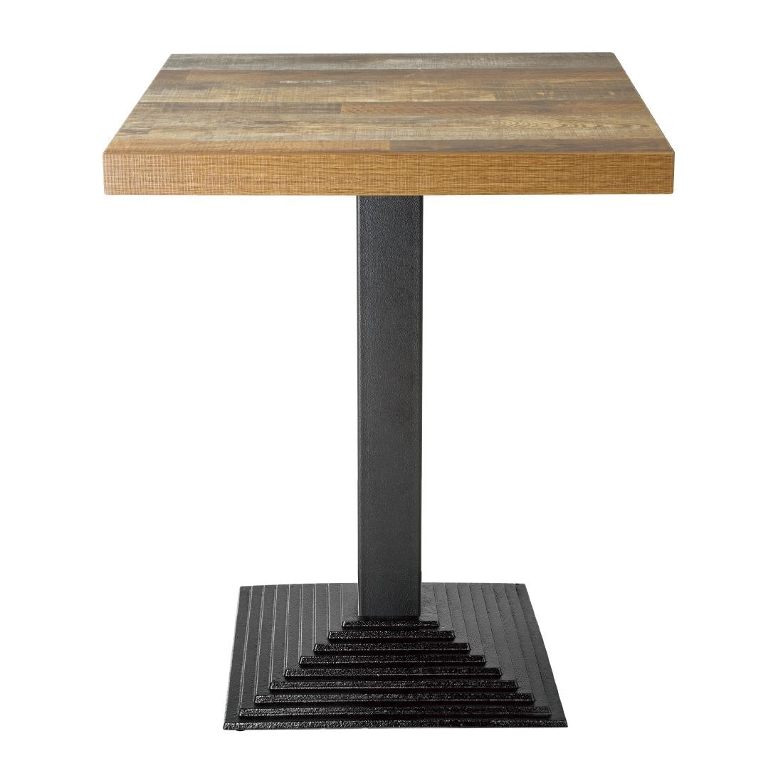 DR823 Bolero vierkant tafelblad Urban Dark 70cm
