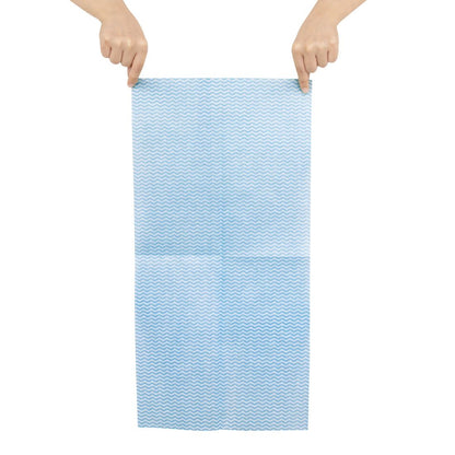HT493 Jantex Schoonmaakdoek Voor De Badkamer Blauw (50 stuks)